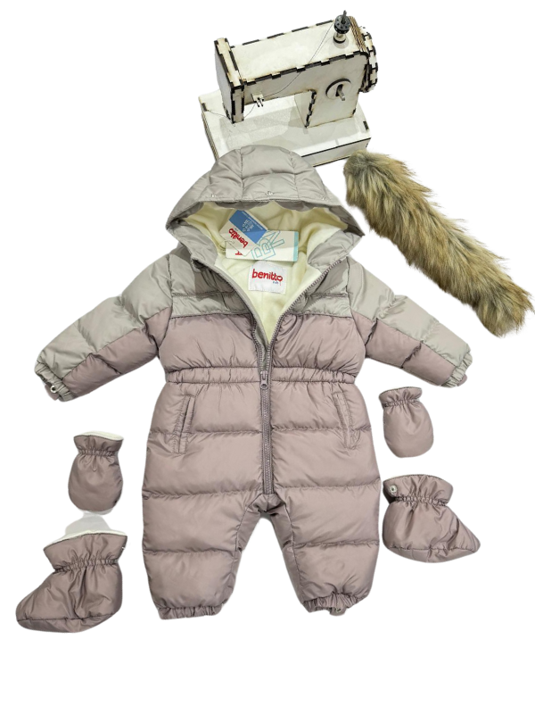 Kız Bebek Pembe Astronot Tulum