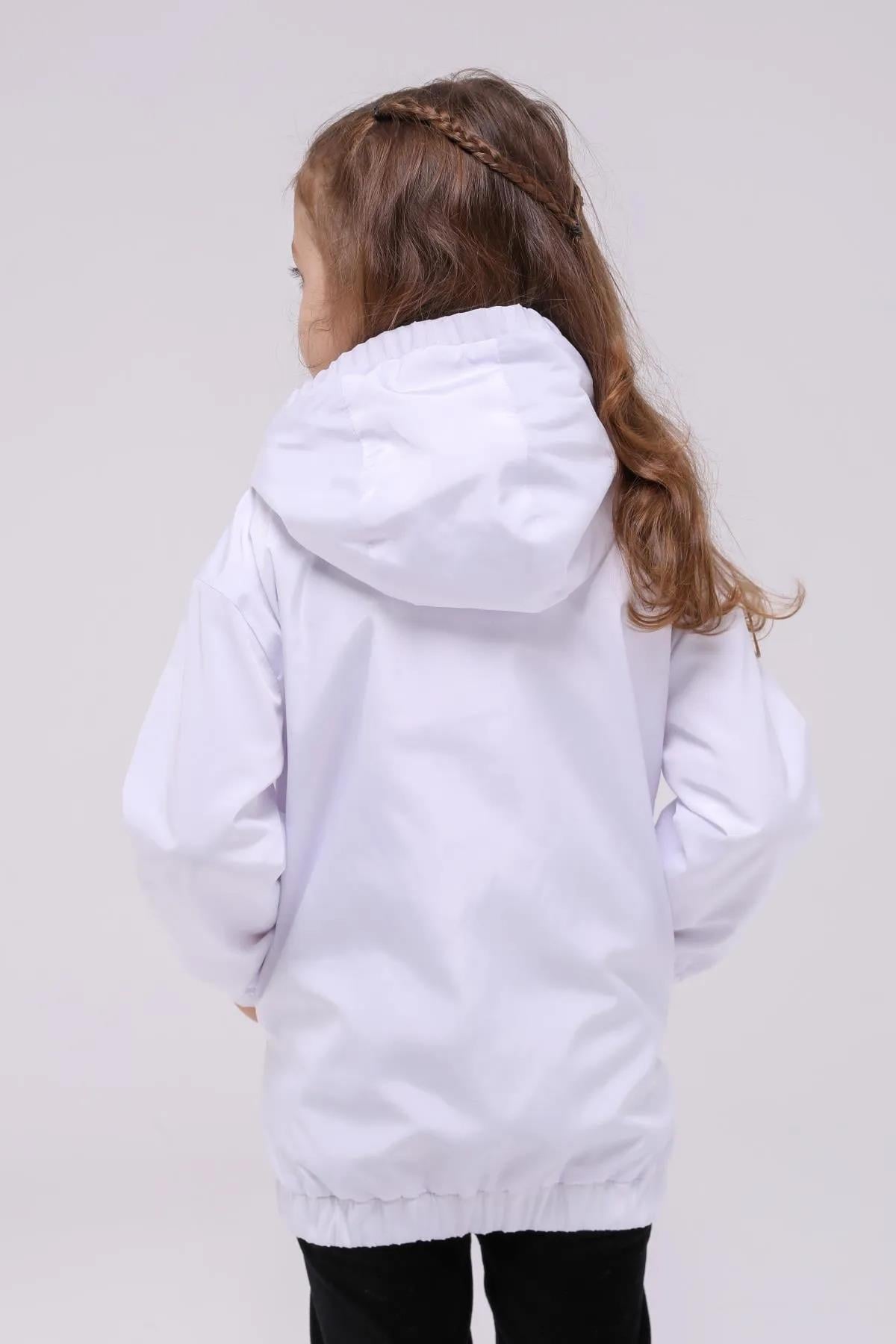 Kız Çocuk Mevsimlik Yağmurluk Ceket 51297