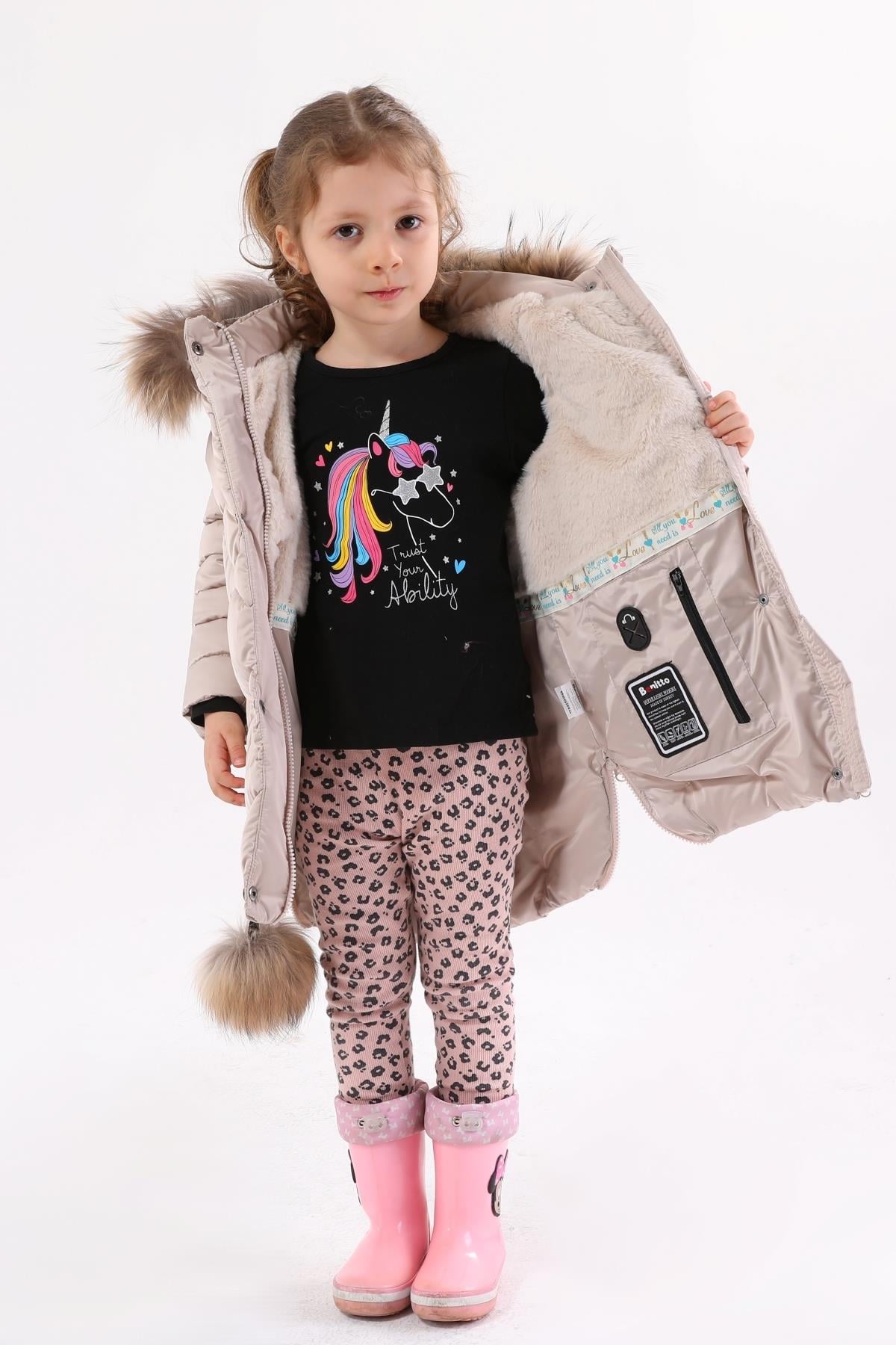 Kız Çocuk Mont 51278