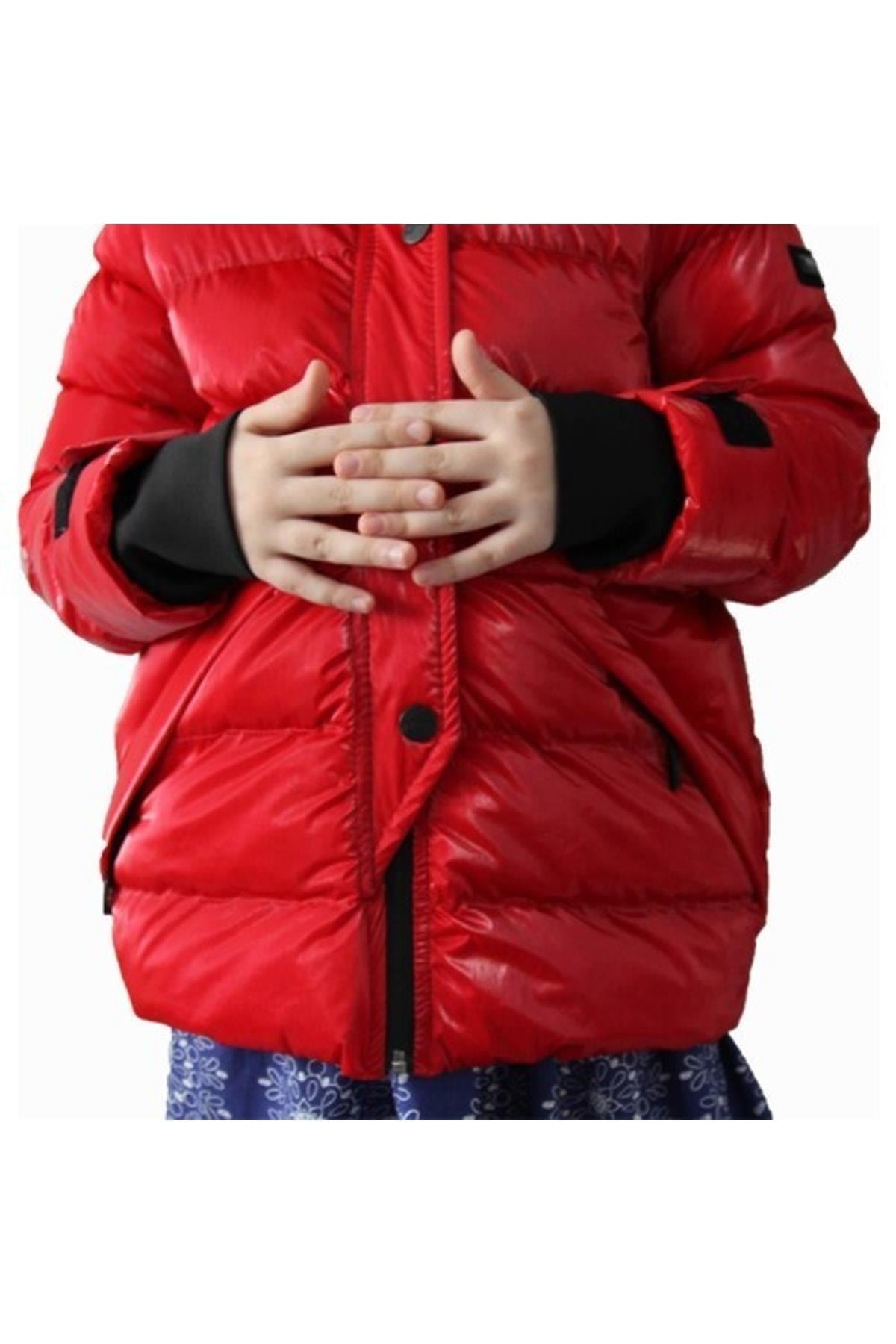 Kız Çocuk Naturel Kürklü Mont 51220
