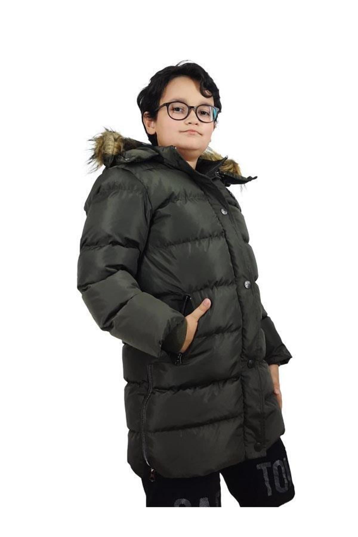 Kürklü Erkek Çocuk Mont 51255