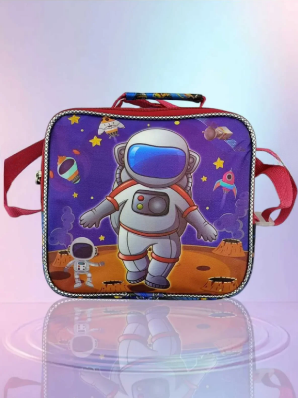 Relaxion Simli Astronot Desenli Thermal Beslenme Çantası 3323
