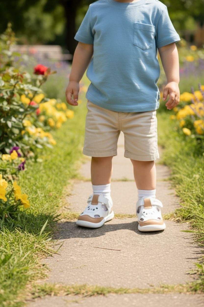 Rocky Sport Bear Ortopedik İlk Adım Bebek Ayakkabısı Bebek Sandaleti BNT221