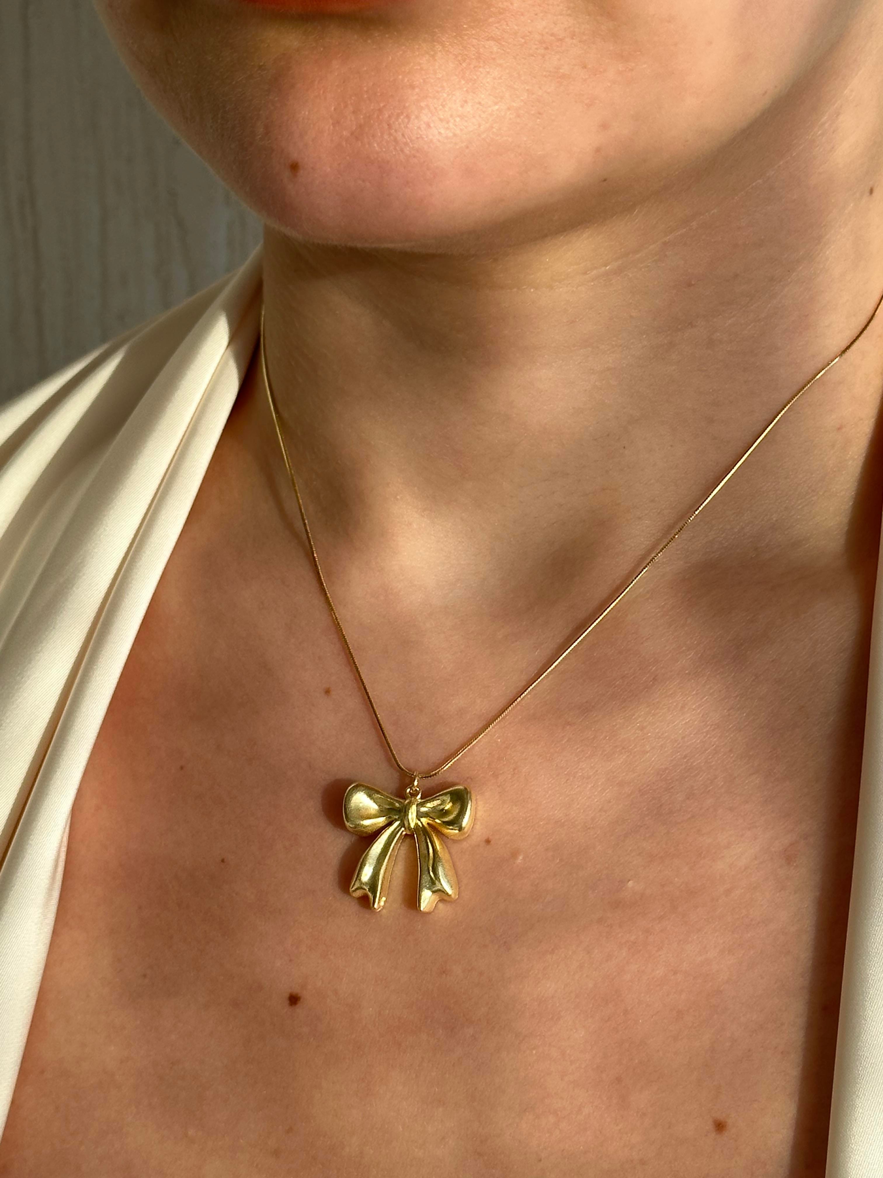 925 Ayar Gümüş Kurdele Kolye