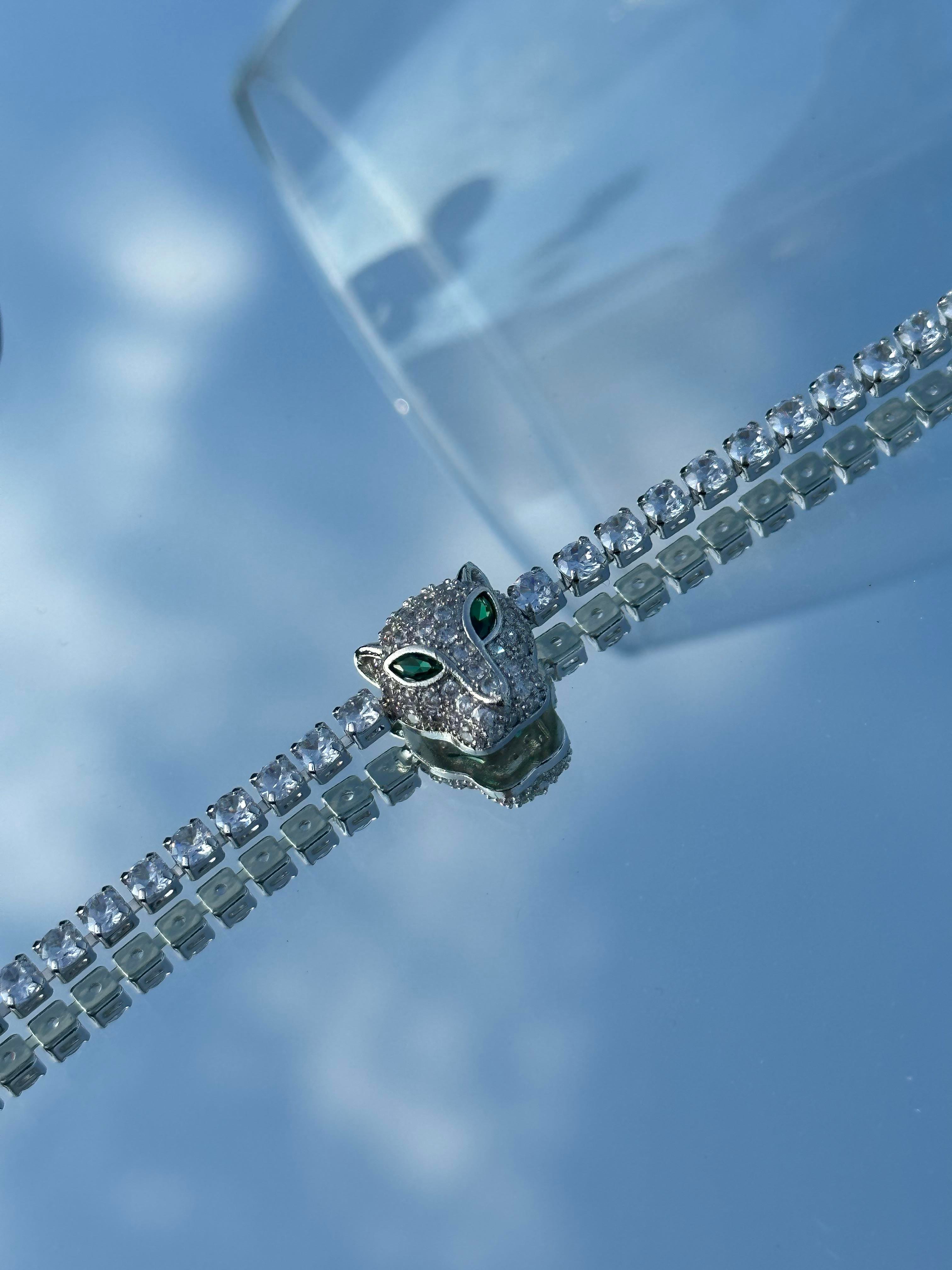 Cartier Kaplan Model İnce Bileklik