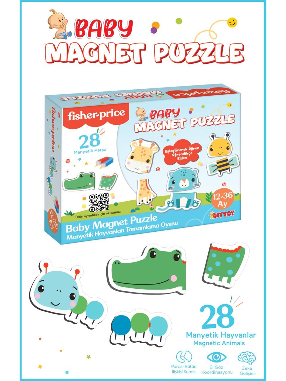 FISHER PRICEFisher-Price Diytoy Magnet Puzzle