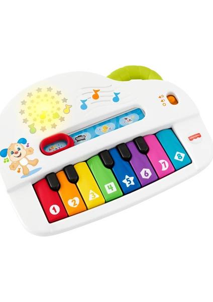 FISHER PRICEFisher-Price Eğlen ve Öğren Işıklı ve Eğlenceli Oyuncak Piyano, Türkçe, Işıklar, Gerçek Müzik Notaları ve Eğitici Şarkılarıyla 