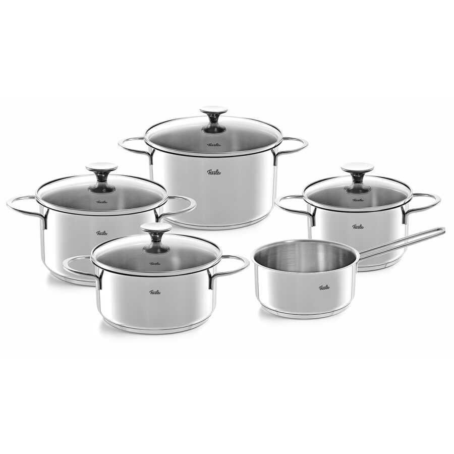 FisslerFissler Copenhagen 9 Parça Cam Kapak Tencere Seti