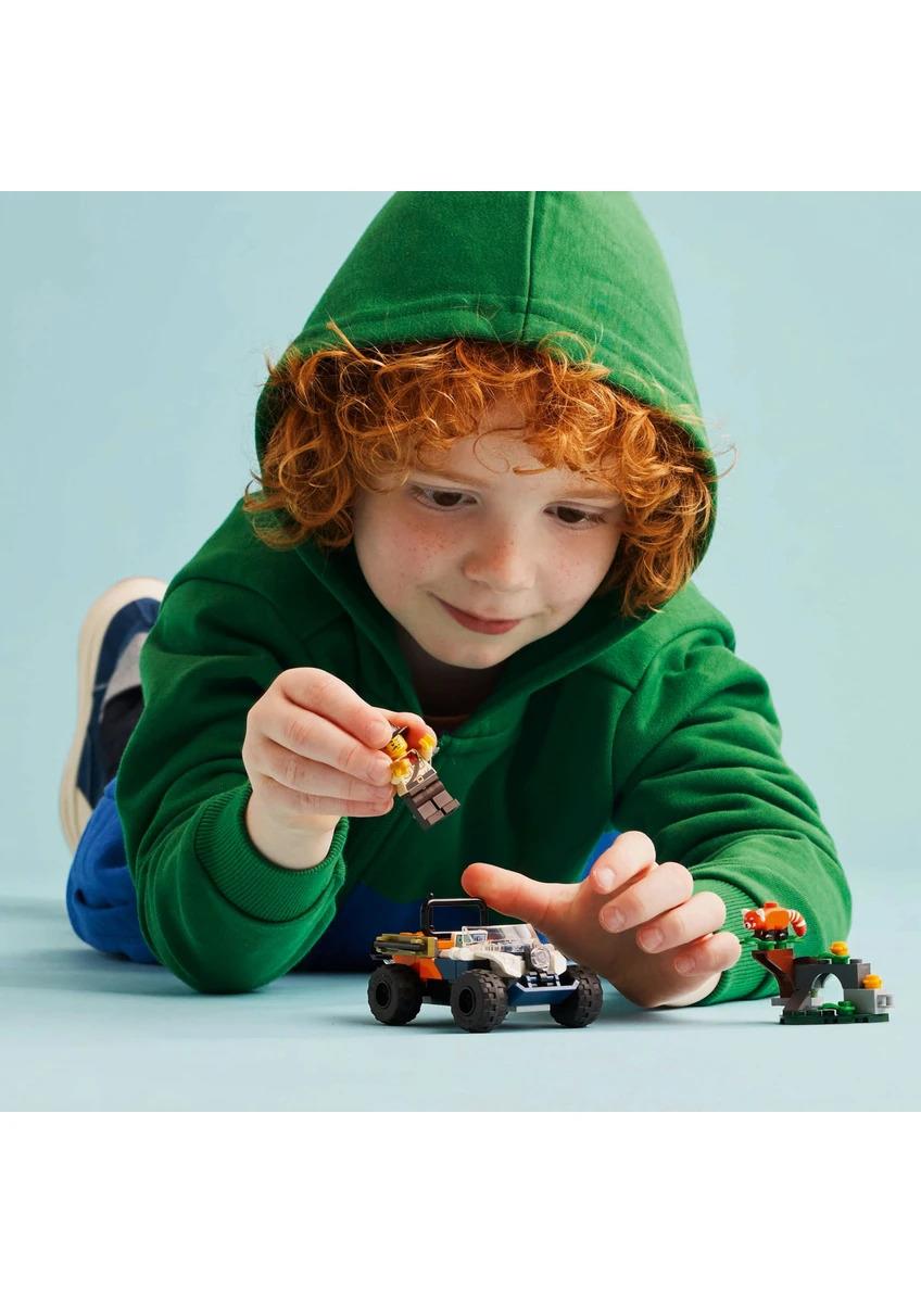LEGO®LEGO ® City Orman Kaşifinin ATV'li Kırmızı Panda Görevi 60424 - 6 Yaş ve Üzeri Çocuklar için Yaratıcı Oyuncak Yapım Seti (92 Parça)