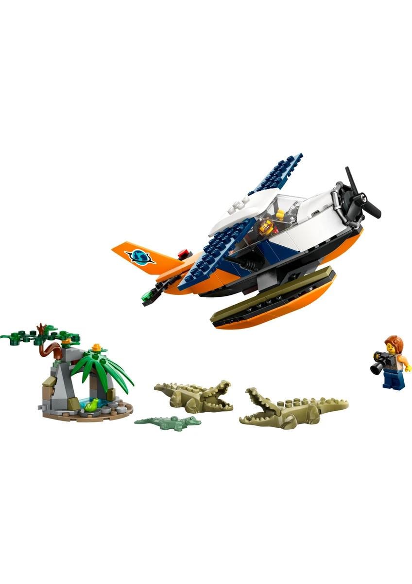 LEGO®LEGO ® City Orman Kaşifinin Deniz Uçağı 60425 - 6 Yaş ve Üzeri Çocuklar için Yaratıcı Oyuncak Yapım Seti
