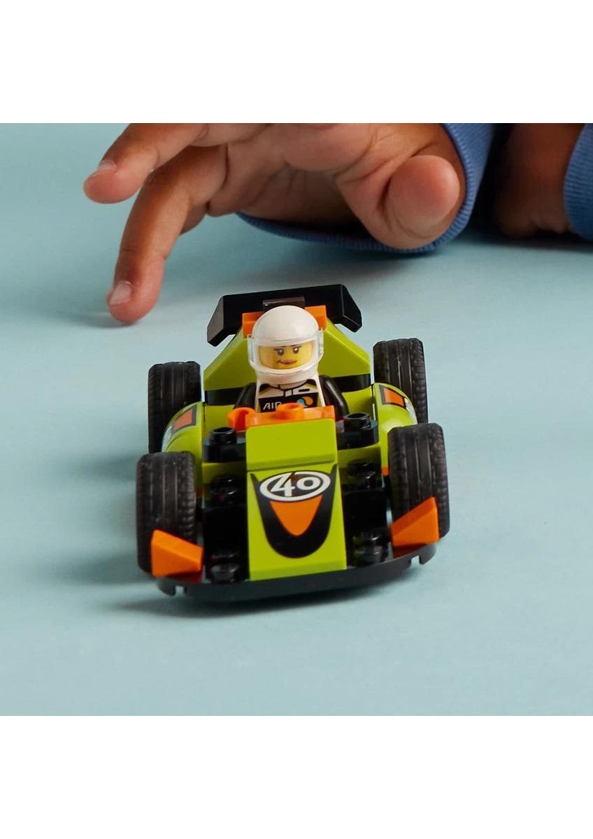 LEGO®LEGO City Yeşil Yarış Arabası 60399 - 4 Yaş ve Üzeri Çocuklar için Oyuncak Yarış Aracı İçeren Yaratıcı Oyuncak Yapım Seti (56 Parça)