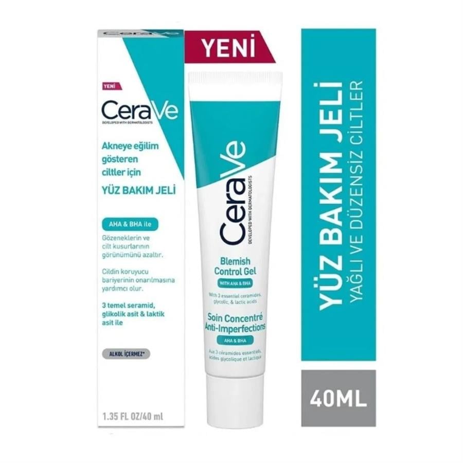 Akneli Ciltler İçin Yüz Bakım Jeli 40 ml
