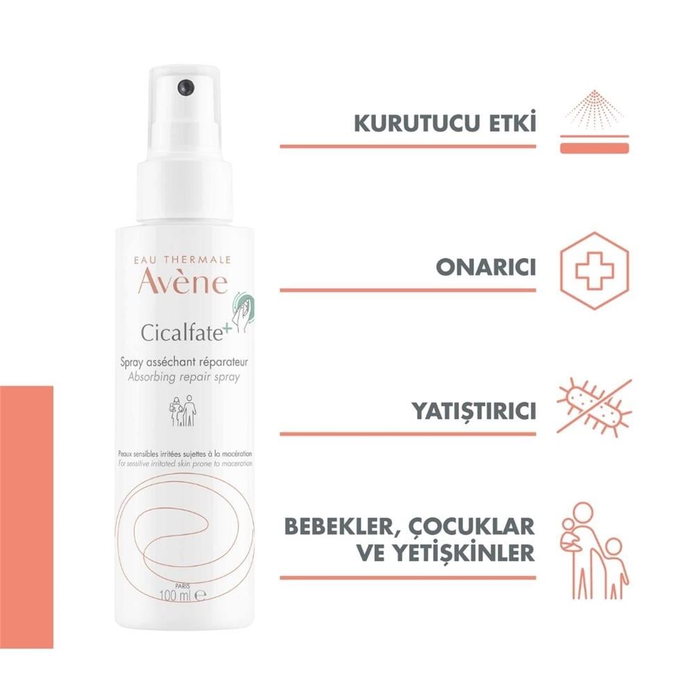 Avene Cicalfate+ Absorbing Soothing Spray 100 ml