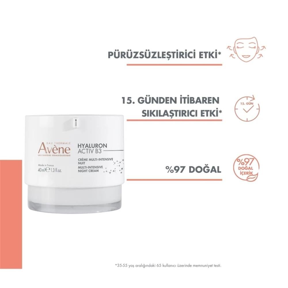 Avene Hyaluron Activ B3 Multi-Intensive Night Cream 40 ml