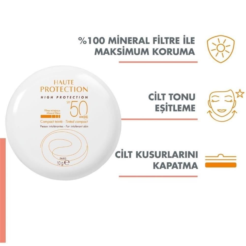Avene Sable Beige Compact SPF 50+ 10 gr