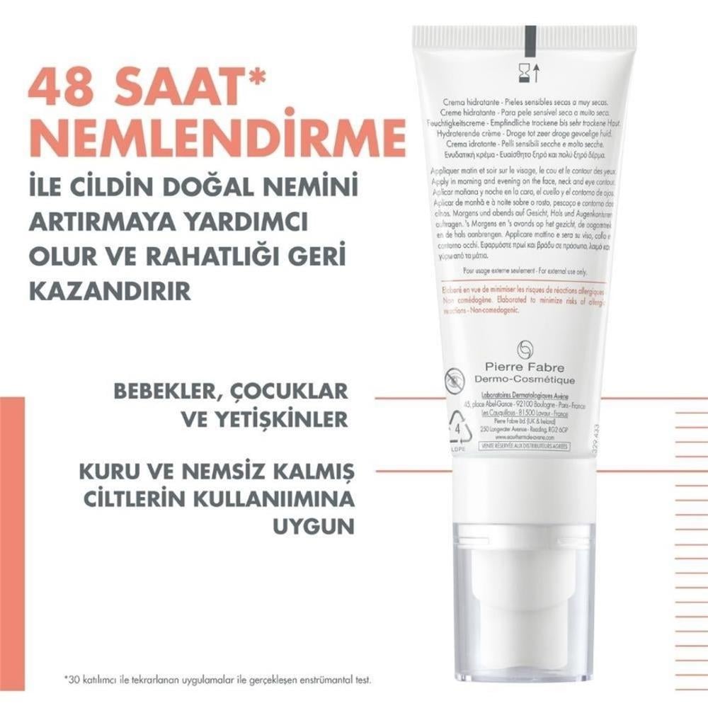 Avene Tolerance Hydra-10 Hydrating Cream 40 ml