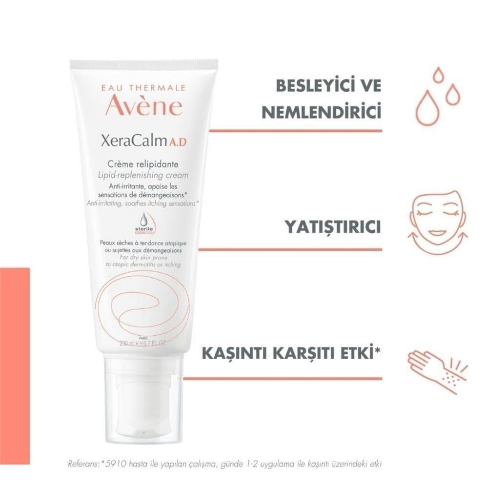 Avene XeraCalm A.D Lipid-Replenishing Cream 200 ml