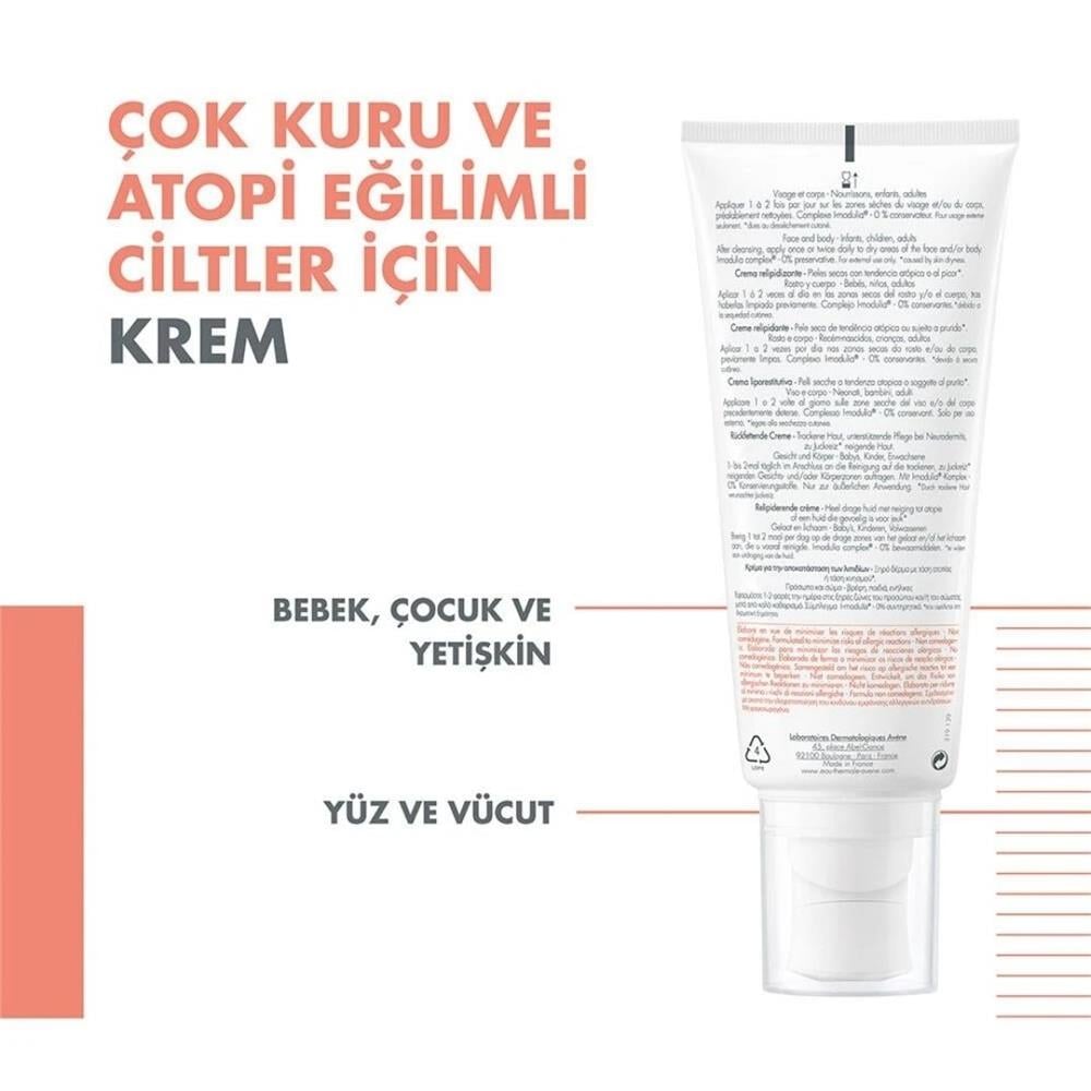 Avene XeraCalm A.D Lipid-Replenishing Cream 200 ml