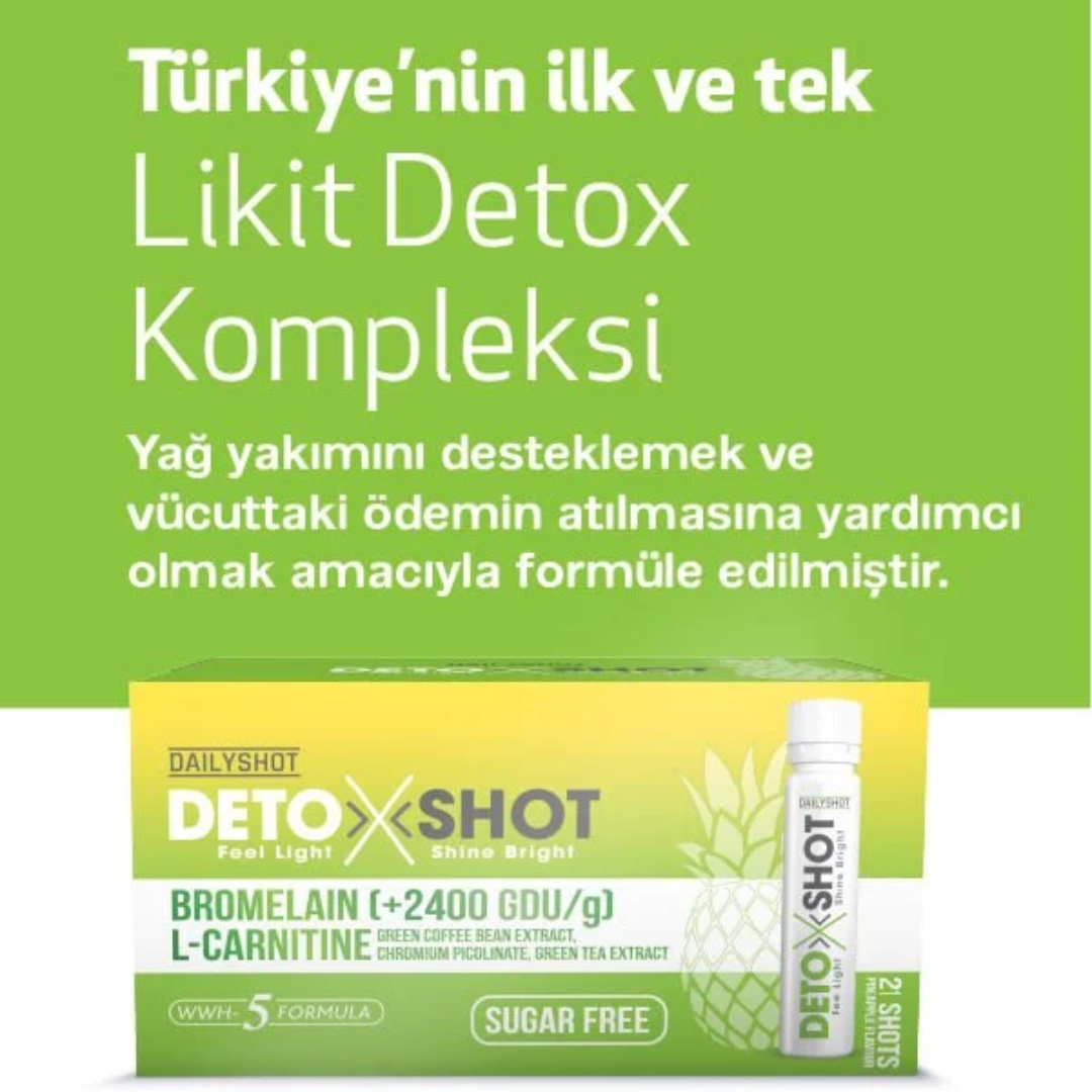 DailyShot Detoxshot 21'li Kutu 25 ml