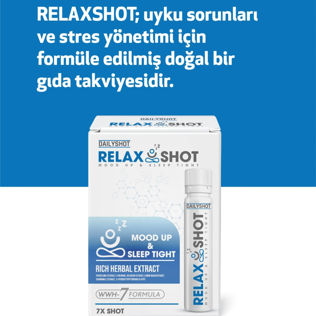 DailyShot Relax Shot 7'li Kutu 25 ml
