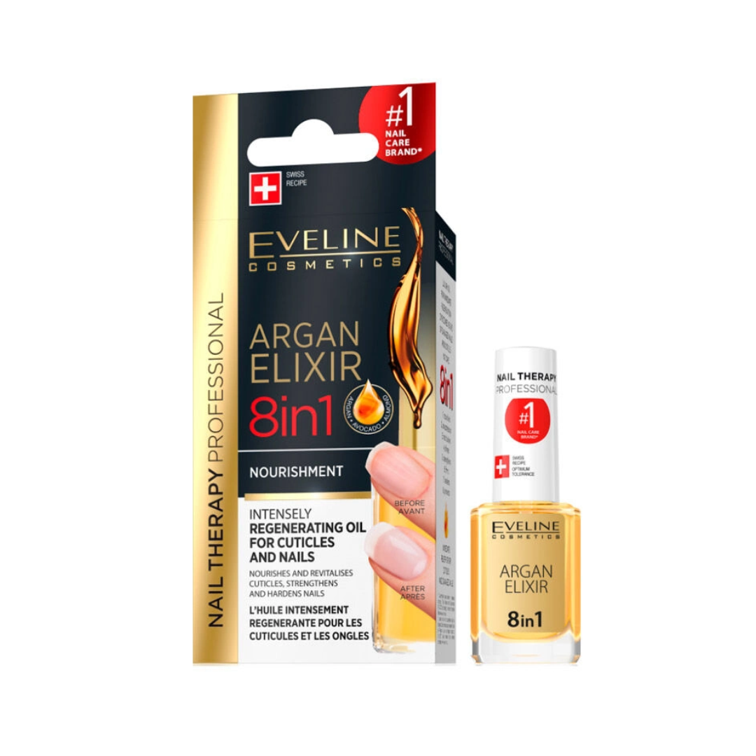 Eveline Cosmetics Nail Therapy Argan Elixir 12 ml