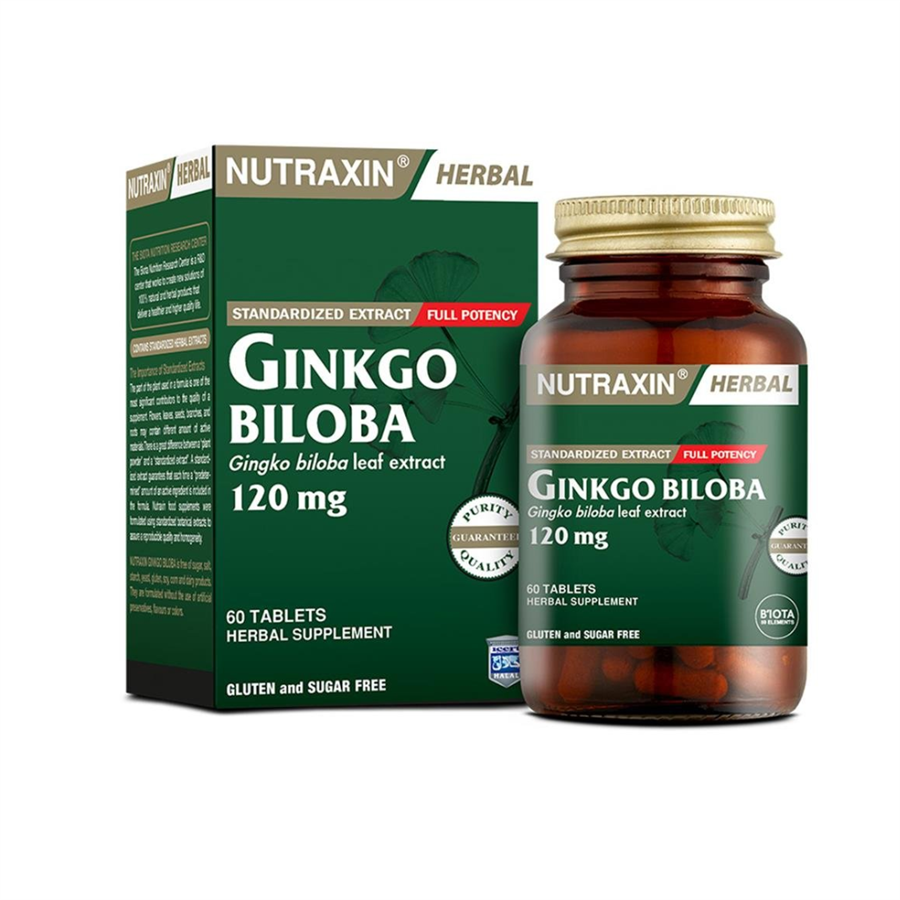 Gingko Biloba 120 mg 60 Kapsül