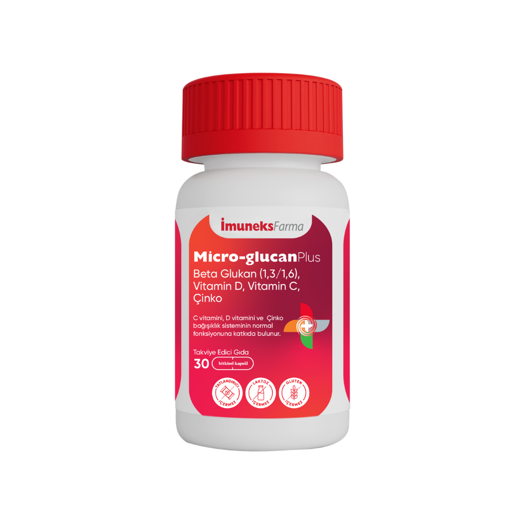 Imuneks Farma Micro-Glucan Plus 30 Kapsül
