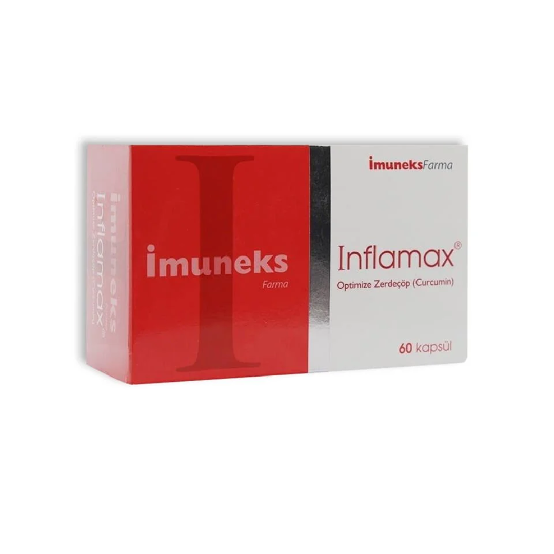 Imuneks Inflamax Optimize Zerdeçöp Takviye Edici Gıda 60 Kapsül