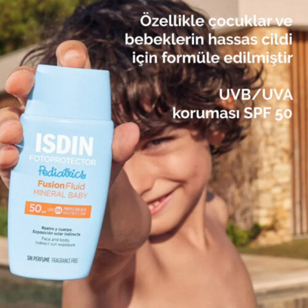 ISDIN Fotoprotector Fusion Fluid Mineral Baby Sun Cream 50 ml
