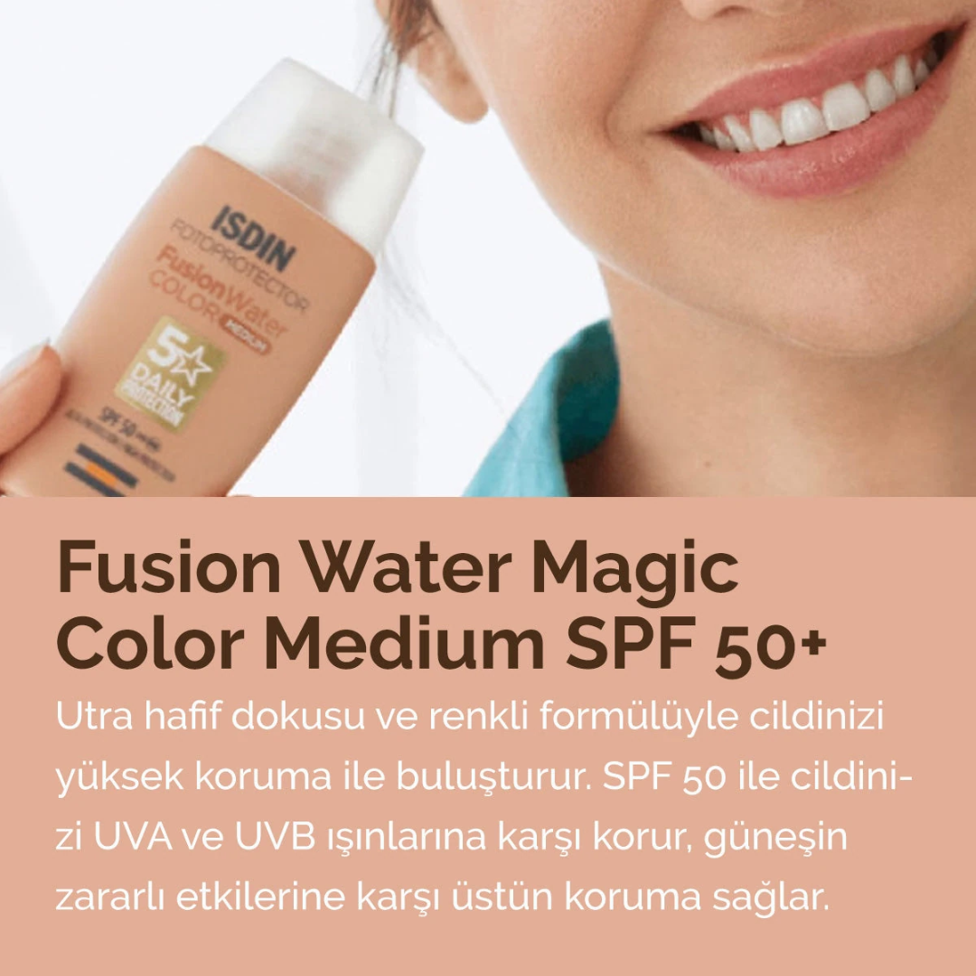 ISDIN Fotoprotector Fusion Water Color Magic Spf50 Medium 50 ml