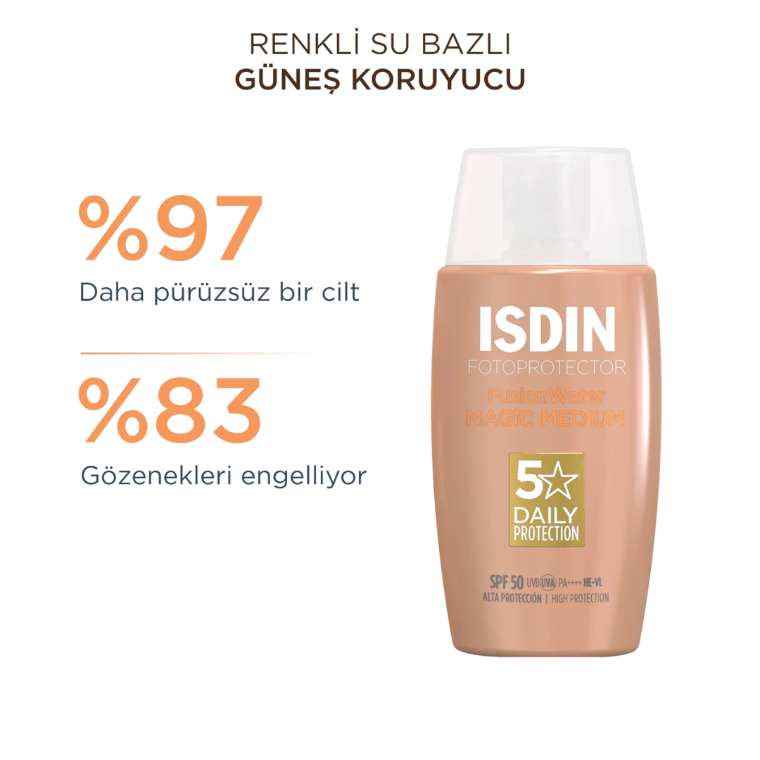 ISDIN Fotoprotector Fusion Water Color Magic Spf50 Medium 50 ml