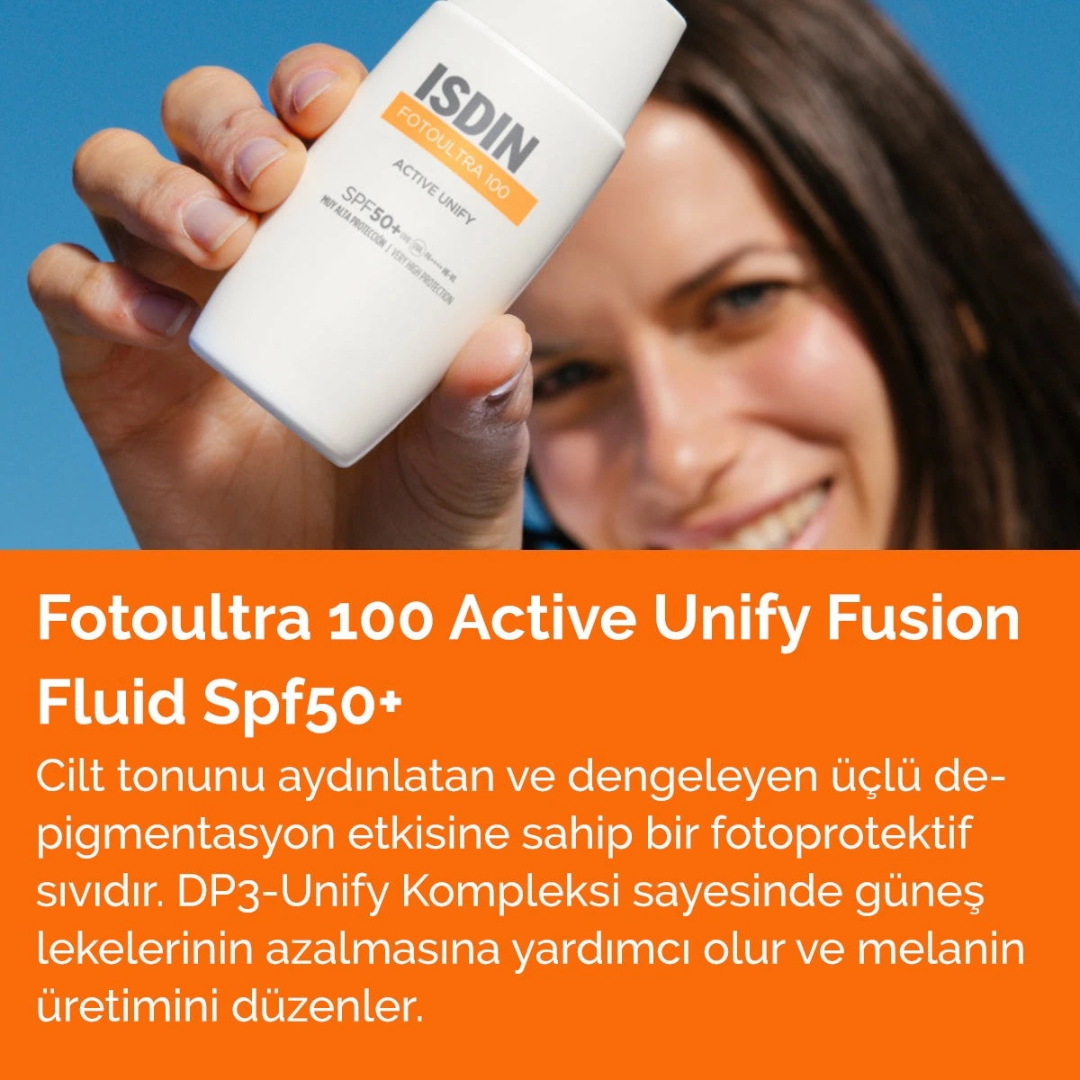 Isdın Fotoultra 100 Active Unify Fusion Fluid Spf50+ 50 ml