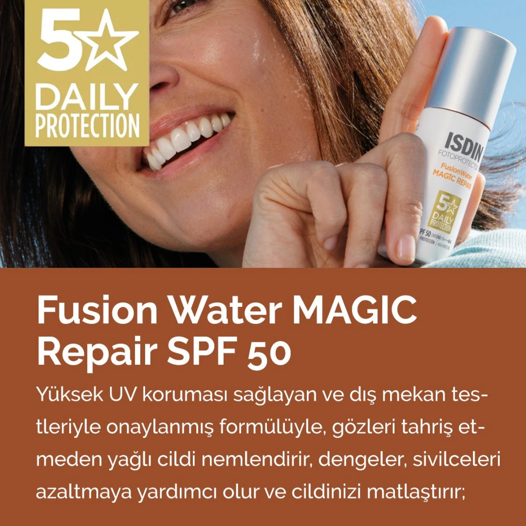 ISDIN Fusion Water Magic Repair Spf50 50 ml