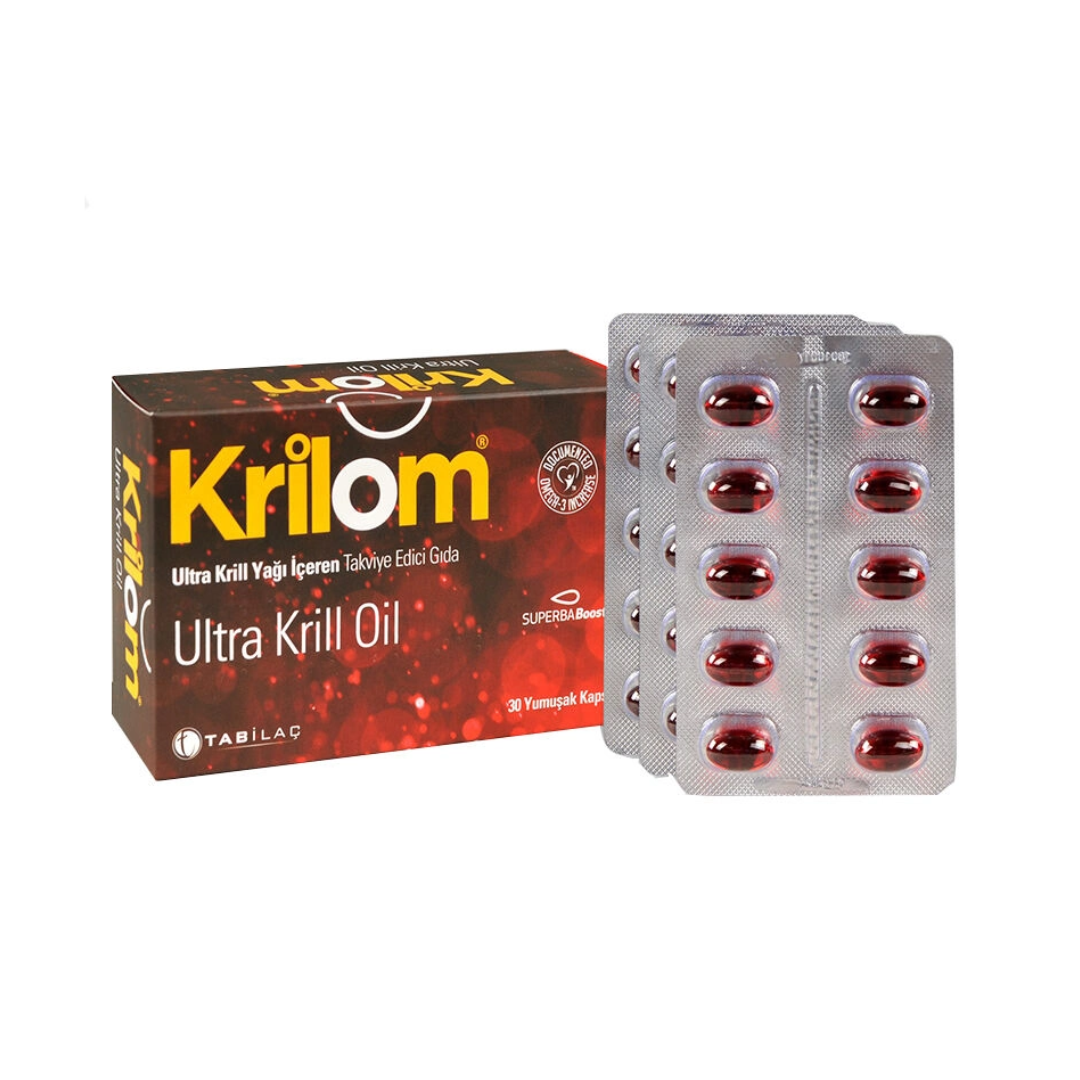Krilom Ultra Krill Oil 30 Kapsül