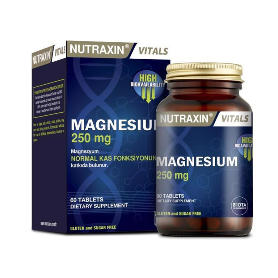 Magnesium 250 mg 30 Tablet