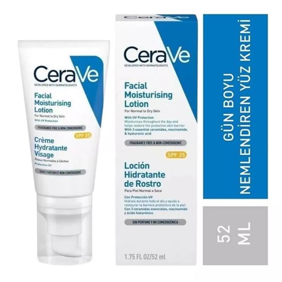 Normal ve Kuru Ciltler İçin Ne mlendirici Yüz Kremi SPF50 52 ml
