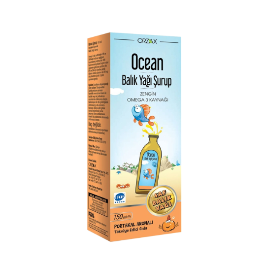 Ocean Balık yağı 150 ml Portakal