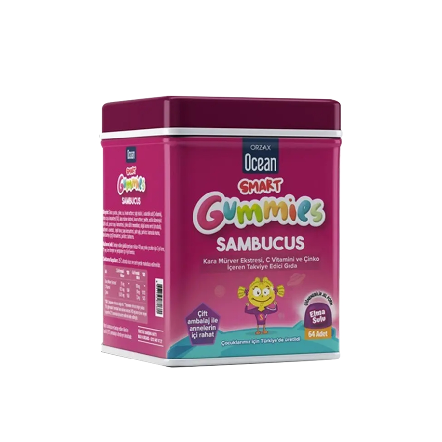 Ocean Smart Gummies Sambucus 64 Adet