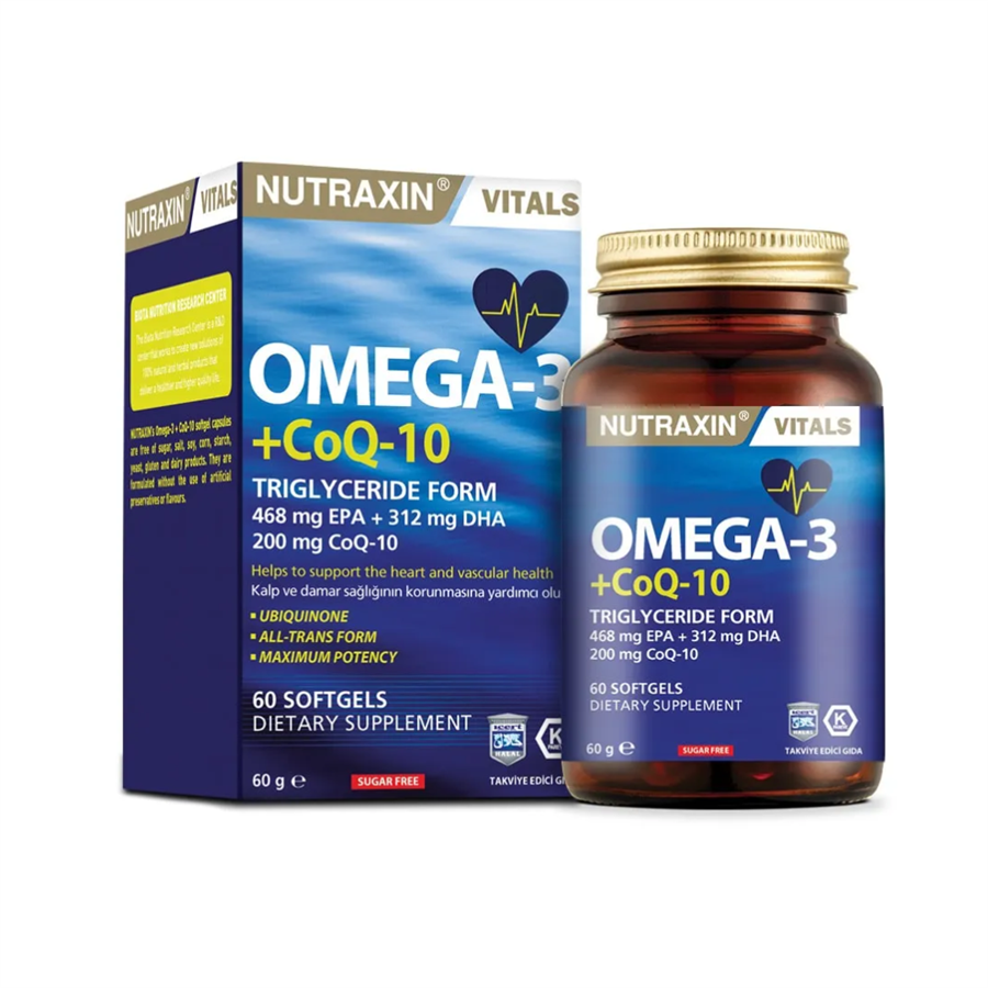 Omega 3 + CoQ 10 60 Soft Gel