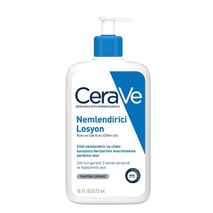 Seramid ve Hyalüronik Asit İçerikli Ne mlendirici Losyon 473 ml