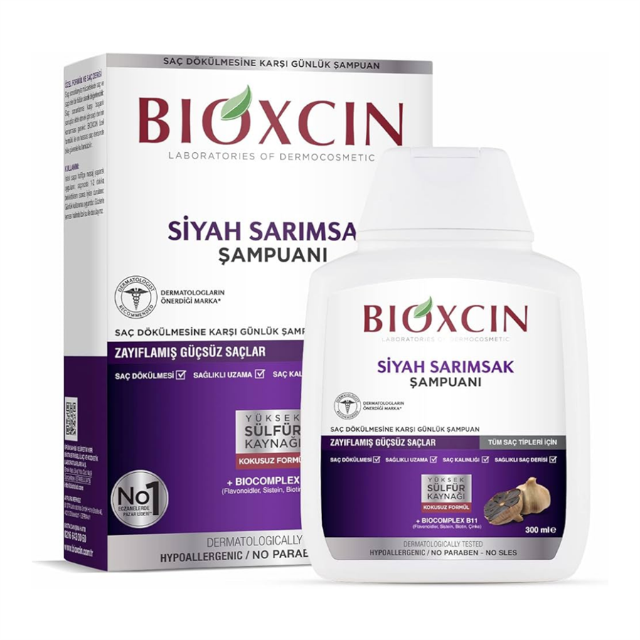 Siyah Sarımsak Şampuanı 300 ml