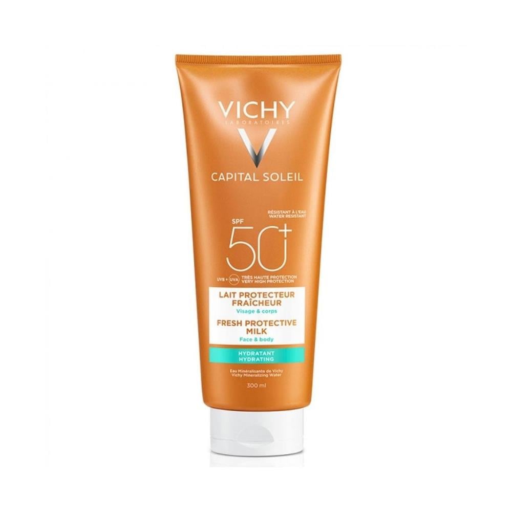 Vichy Capital Soleil SPF50+ Yüksek Koruma Yüz ve Vücut Sütü 300 ml