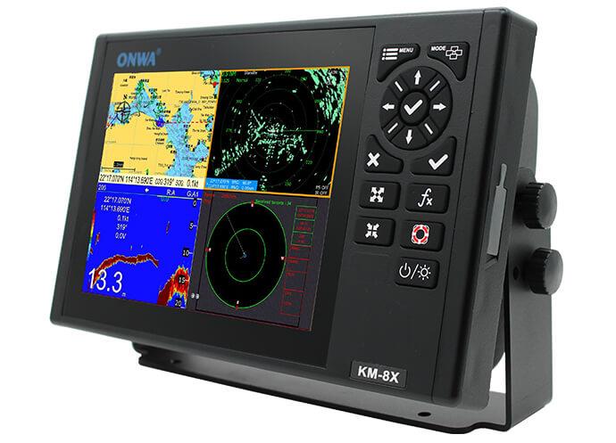 KM-8X GPS Chart Plotter Multi Function DisplayKM-8X GPS Chart Plotter Multi Function Display