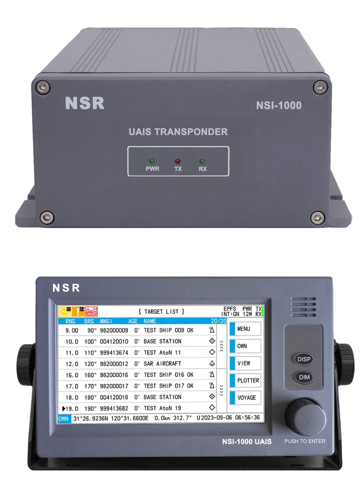 NSR NSI-1000 AIS CLASS ANSR NSI-1000 AIS CLASS A