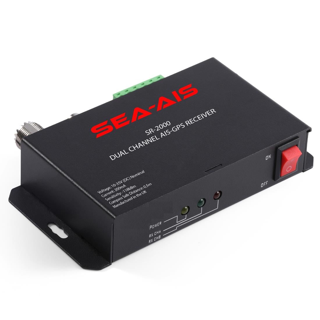 Sea AIS SR-2000 Çift Kanal GPS Alıcılı AIS ReceiverSea AIS SR-2000 Çift Kanal GPS Alıcılı AIS Receiver