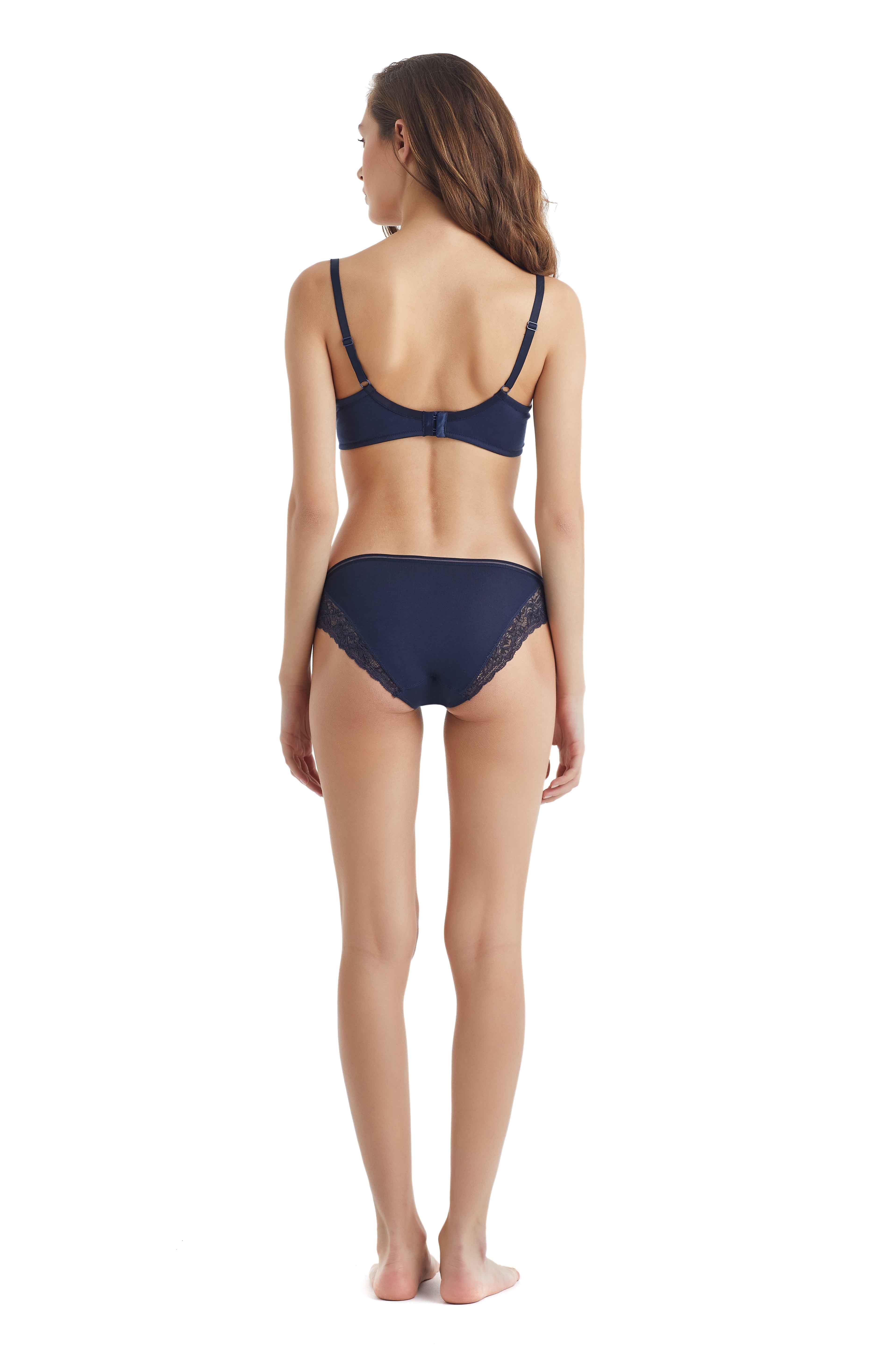 Blackspade Kadın Lacivert Slip 51216 