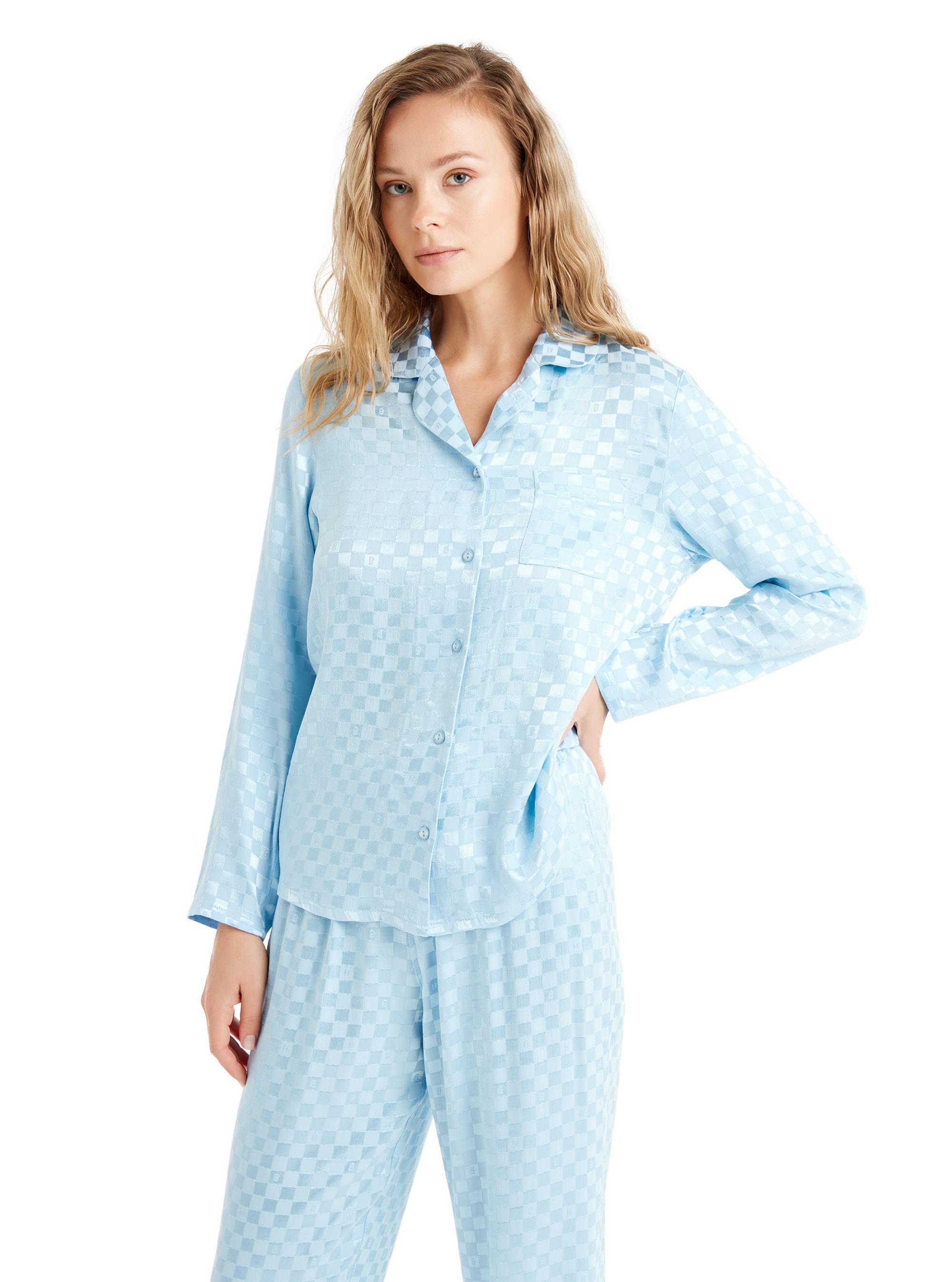 Blackspade Kadın Mavi Pijama Takımı 60484 