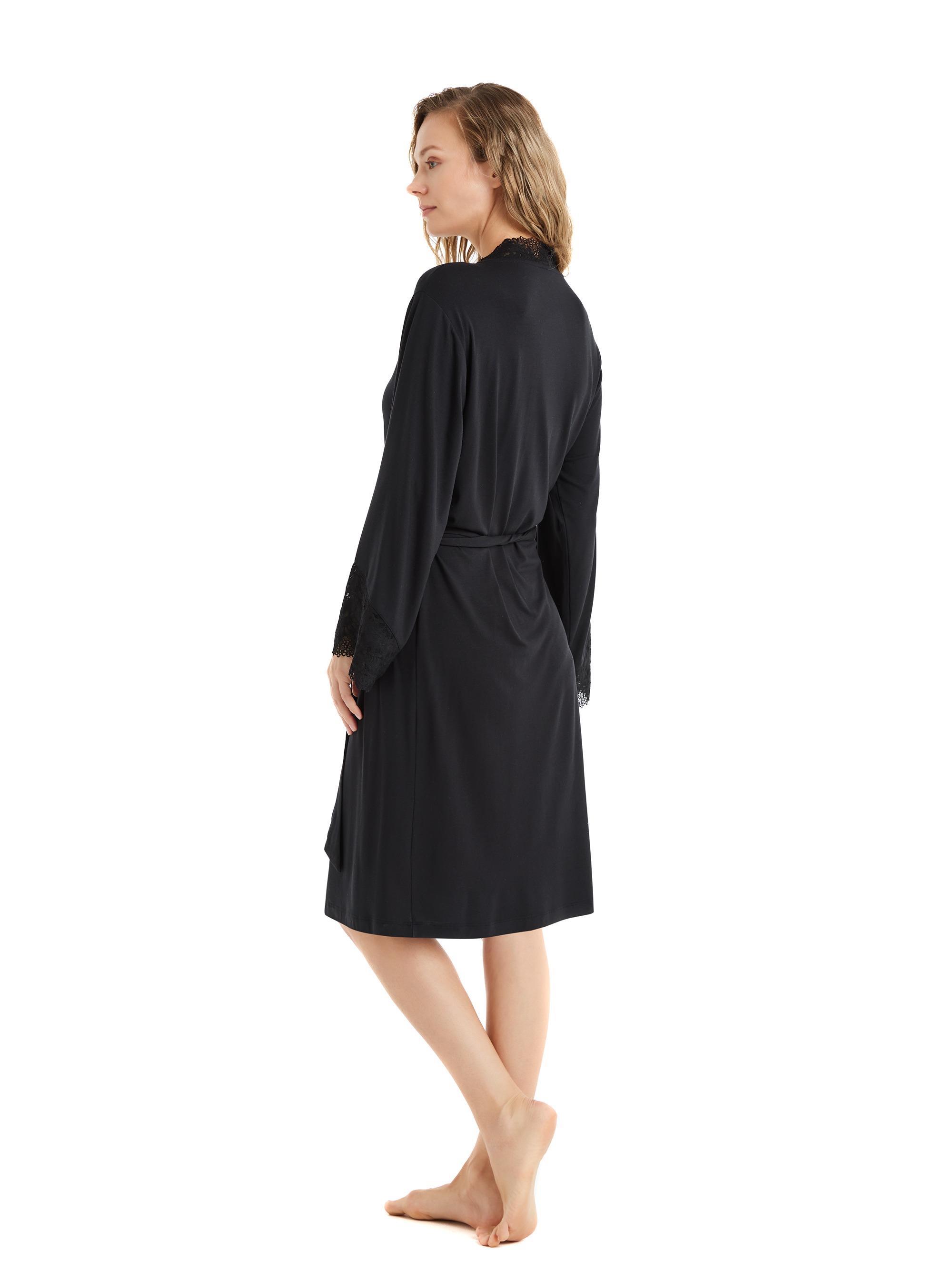 Blackspade Kadın Siyah Sabahlık 51600 