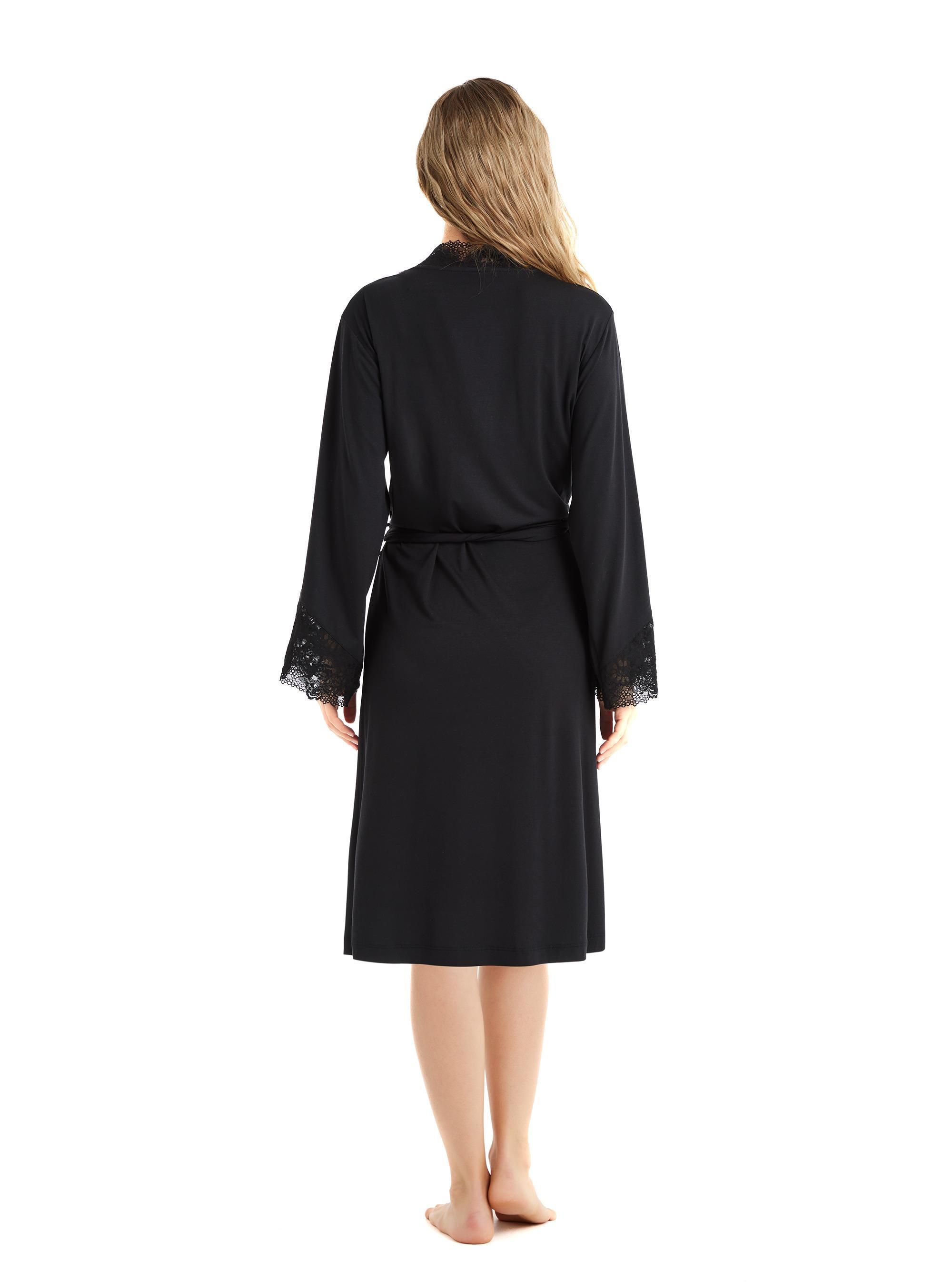 Blackspade Kadın Siyah Sabahlık 51600 
