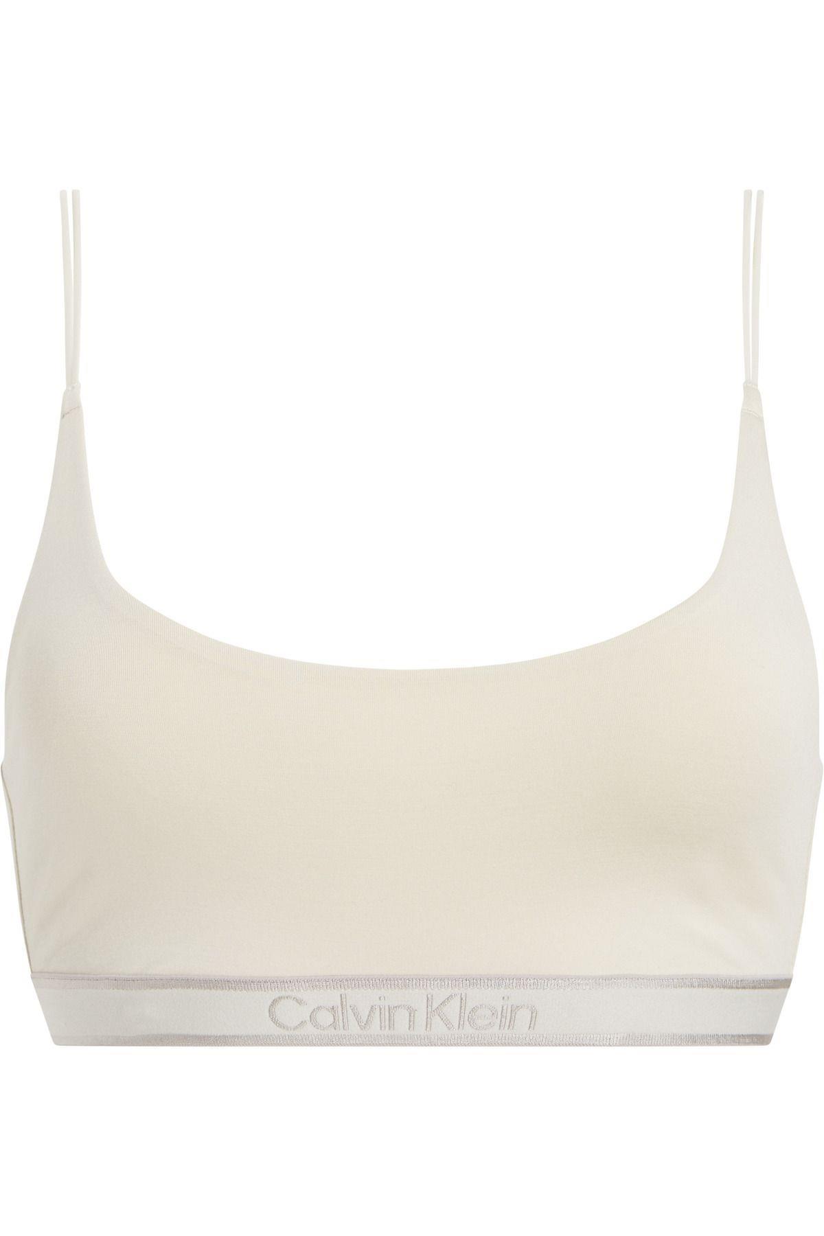Calvin Klein Bej Unlined Bralet 000QF7957E